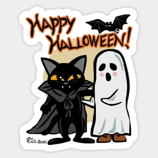Halloween with you Sticker